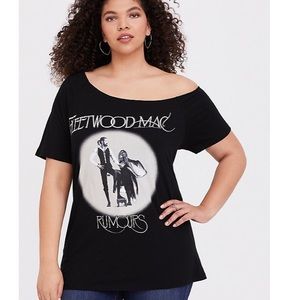 Fleetwood Mac Off the Shoulder Tee